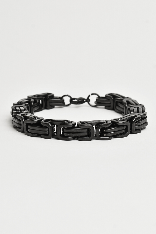 Pulsera Ondulada Negro