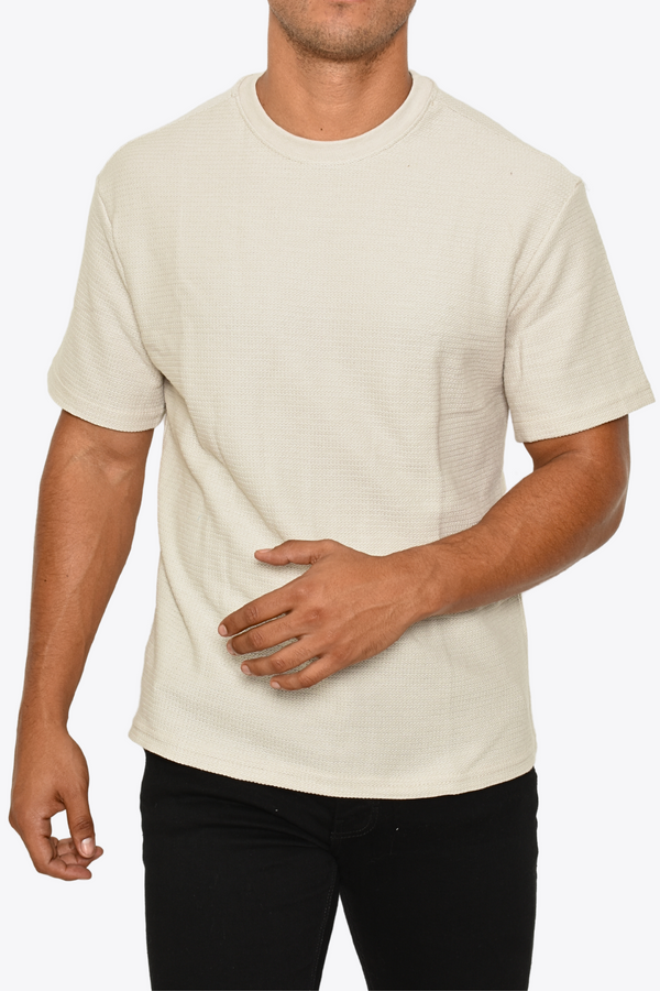 Playera Textura Gris