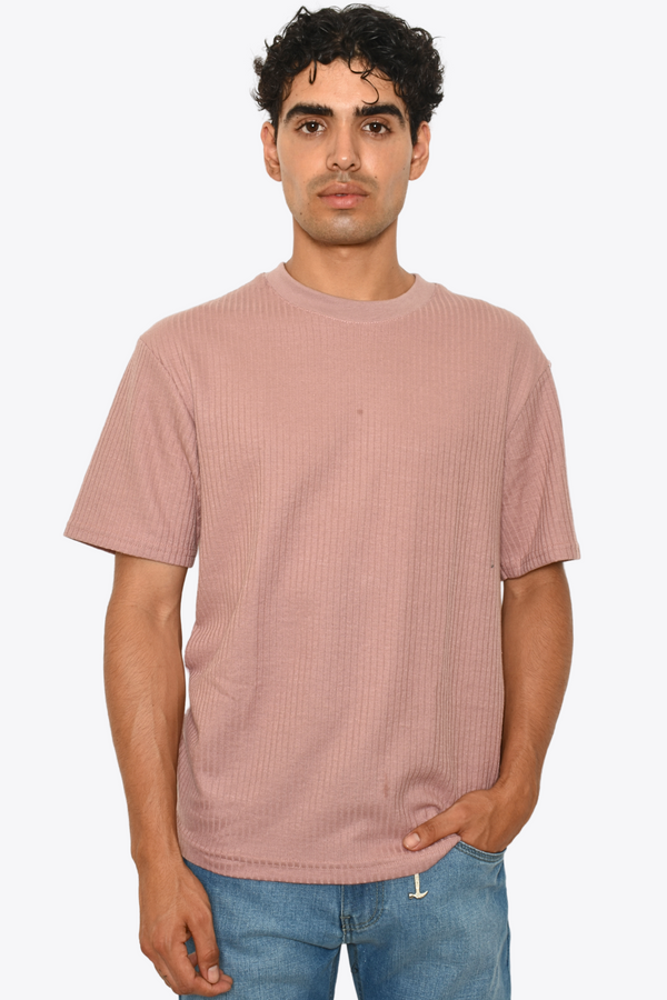 Playera Rosa Textura