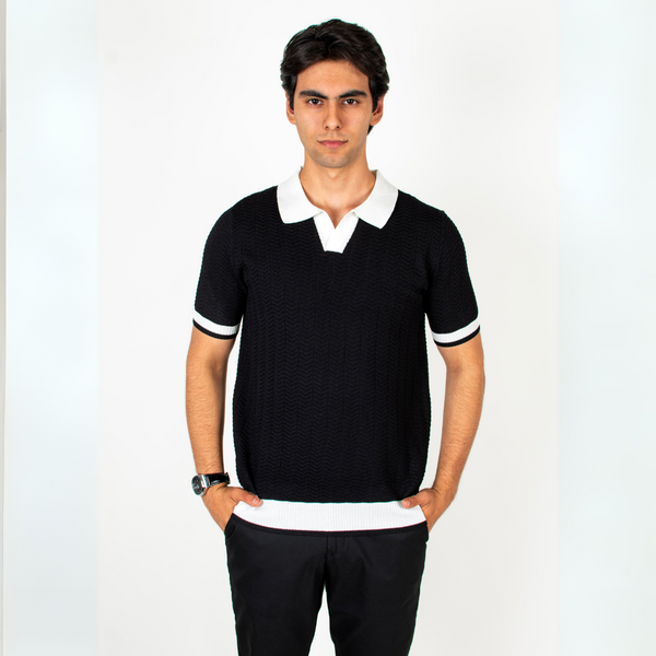 Polo Tejida Heaven Negra
