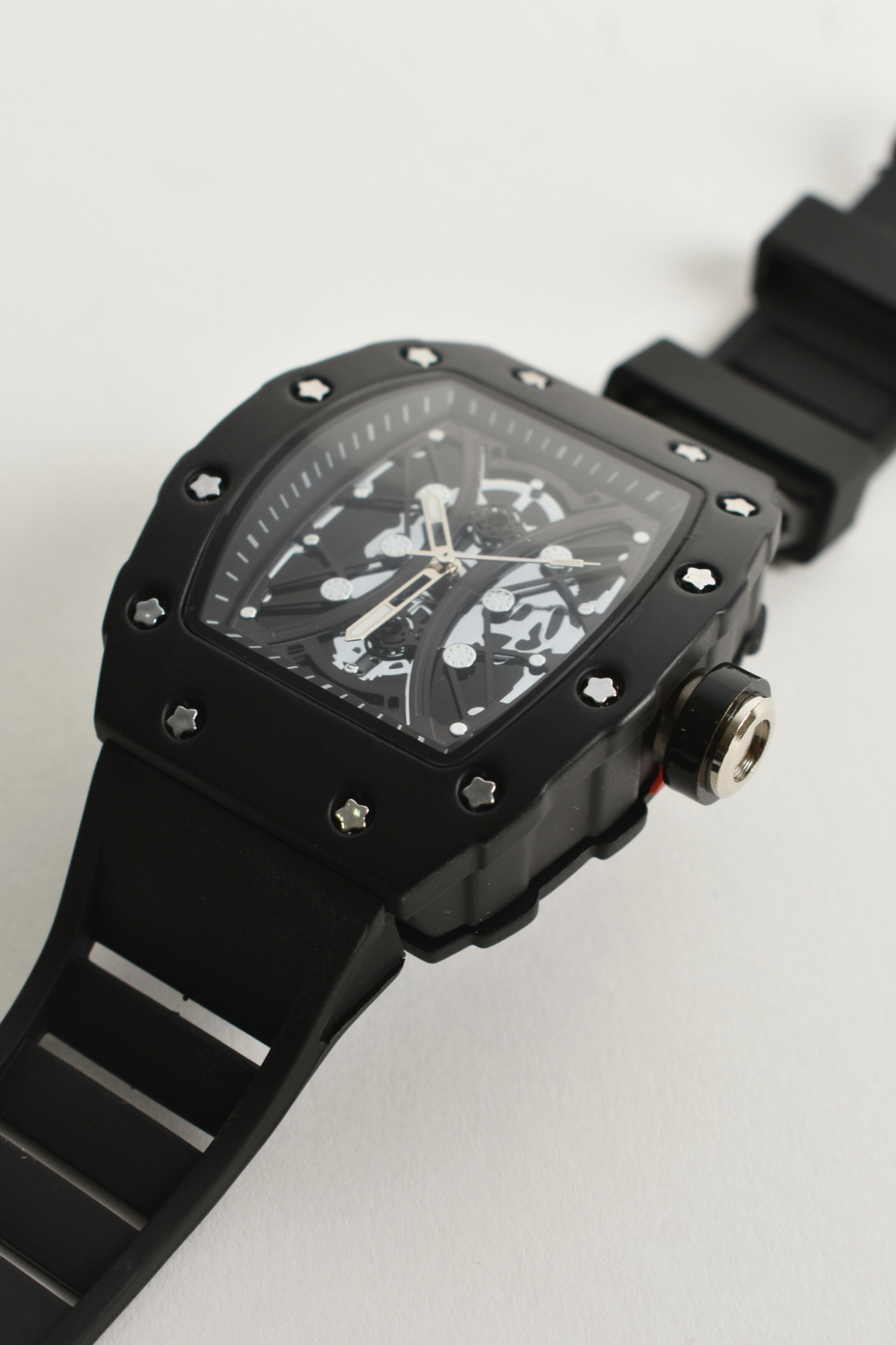 Reloj Premium Skull Negro
