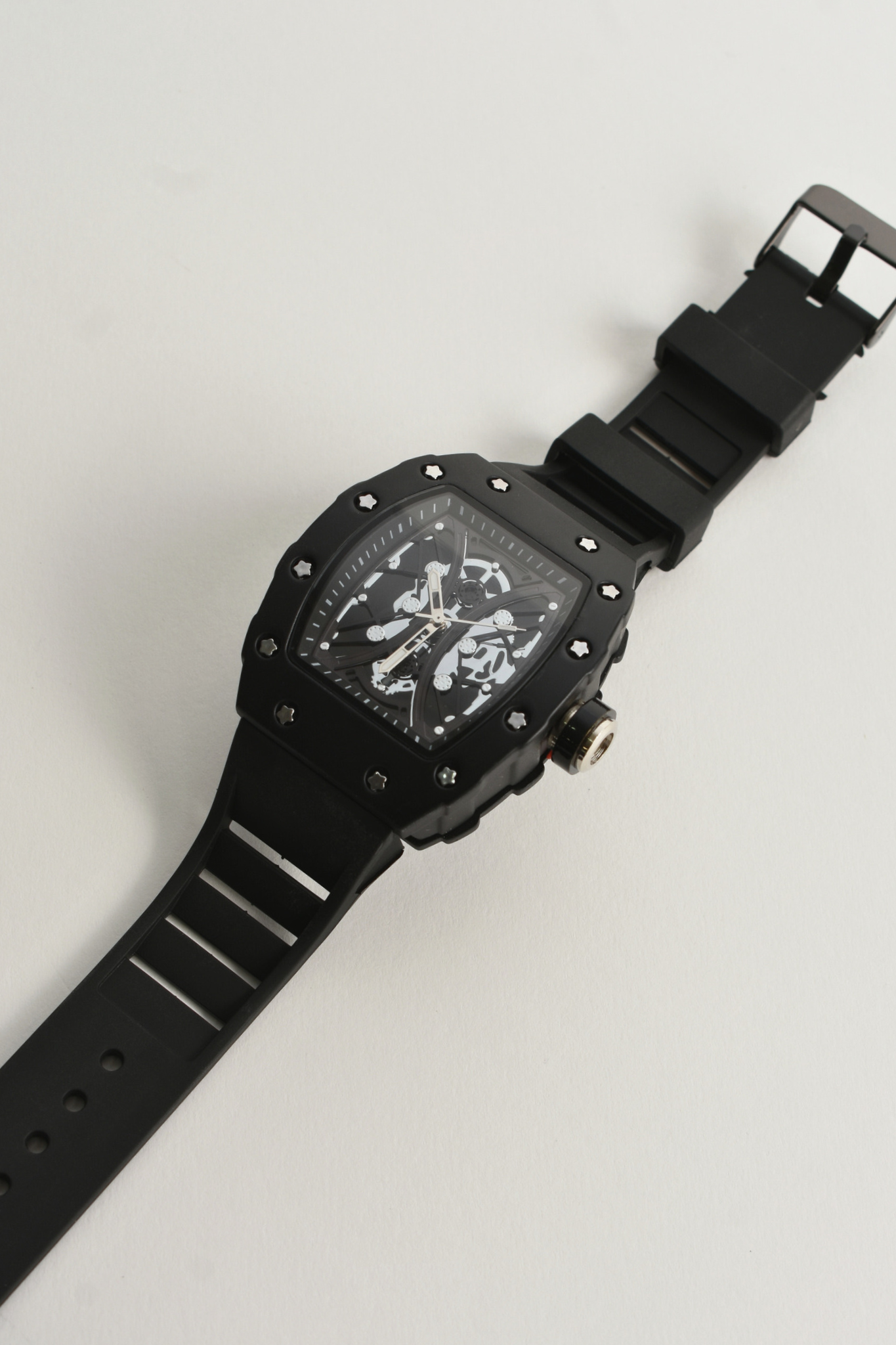 Reloj Premium Skull Negro