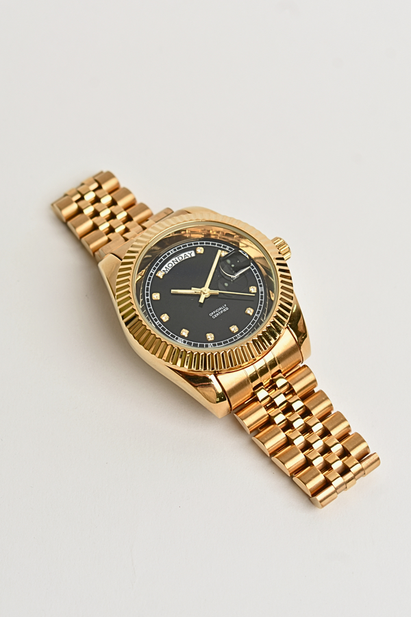 Reloj Acero Inoxidable Premium Golden