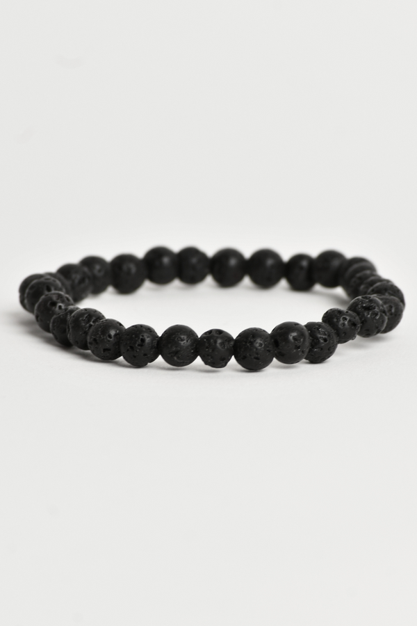 Pulsera Negra Picado Delgada