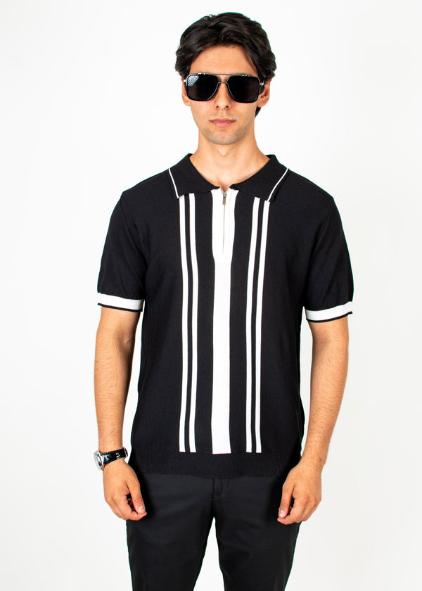 Polo Tejida Zen Negra
