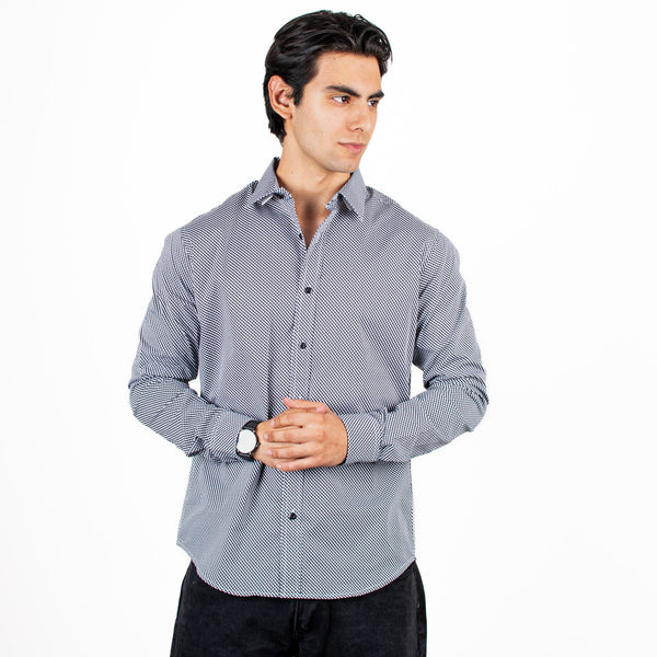 Camisa Slim Estampada