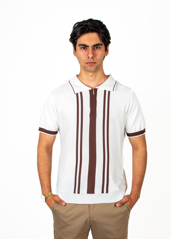 Polo Tejida Zen Blanca