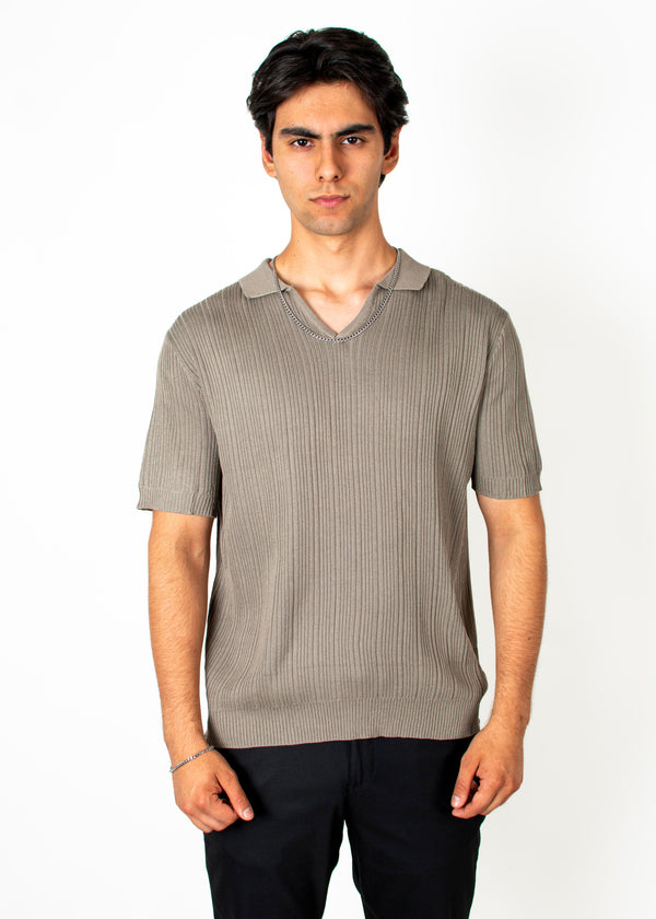 Polo Tejida Milán Verde Olivo