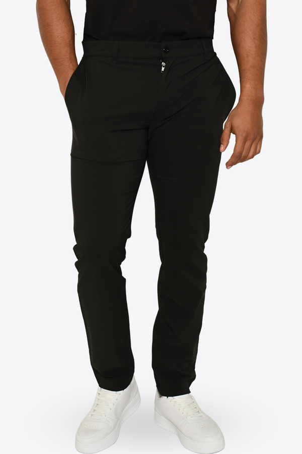 Pantalón Comfort 4way Strech Antifluido Negro