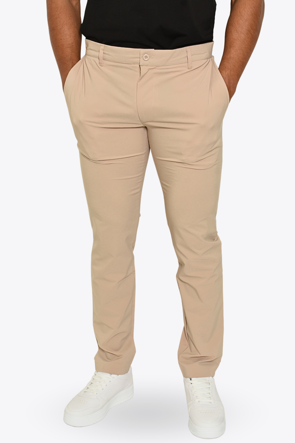 Pantalón Comfort 4way Strech Antifluido Beige