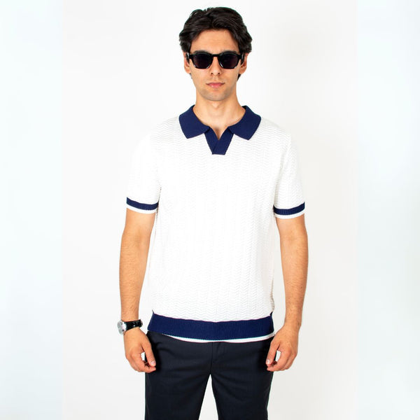 Polo Tejida Heaven Blanca