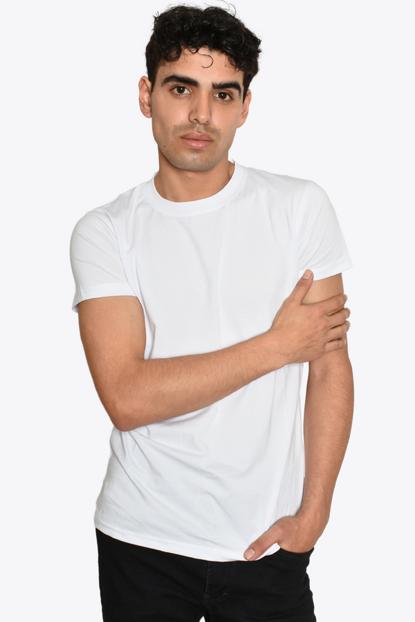 Playera Blanca Lisa Premium