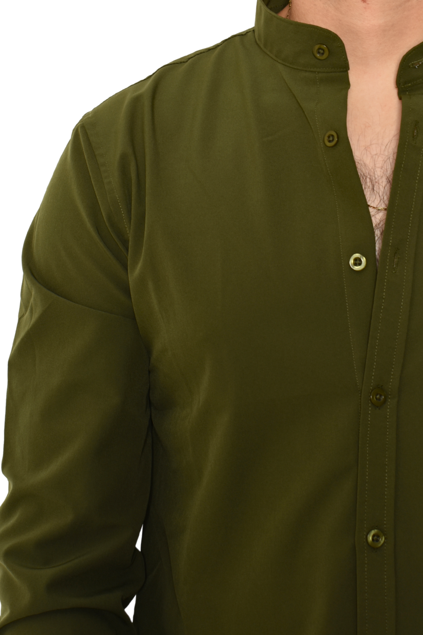 Camisa Verde Olivo Moller Antifluidos M.L