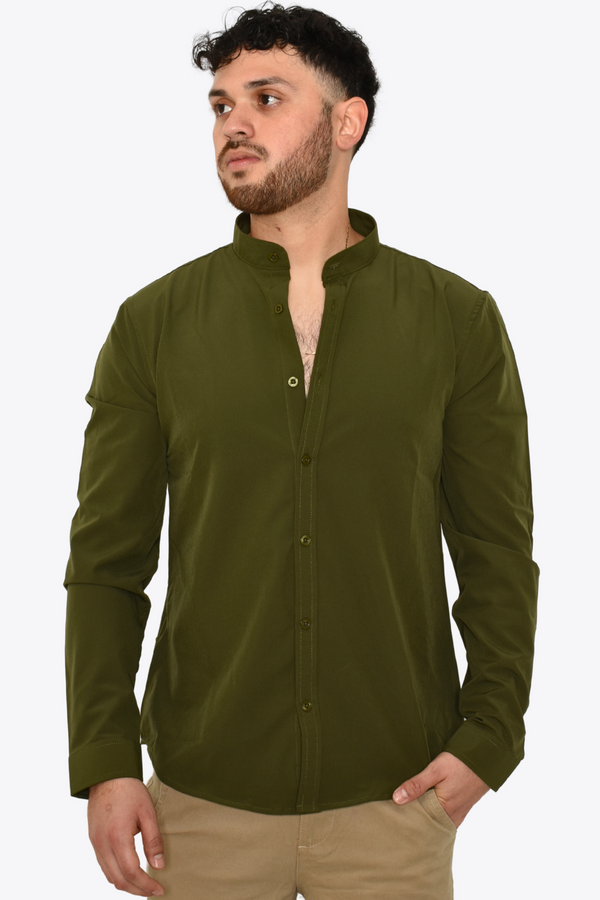 Camisa Verde Olivo Moller Antifluidos M.L