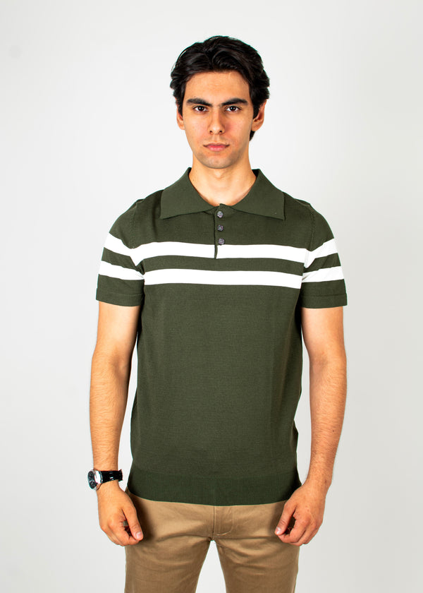 Polo Tejida Zyron Verde