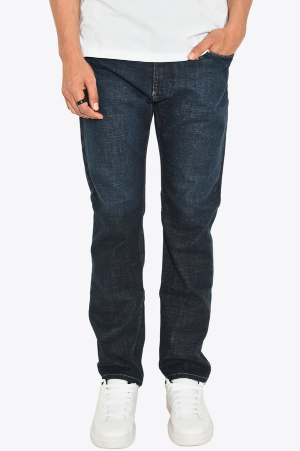 Pantalón Azul Marino Regular Fit Denim Jeans