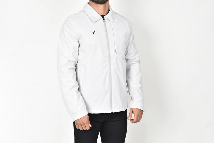 Chamarra Bresk Deer Gris Claro Moller Vista General