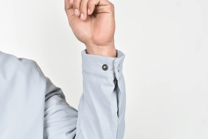 Chamarra Bresk Deer Gris Moller Detalle Manga