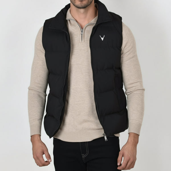 Chaleco Puff Moller Brand Negro