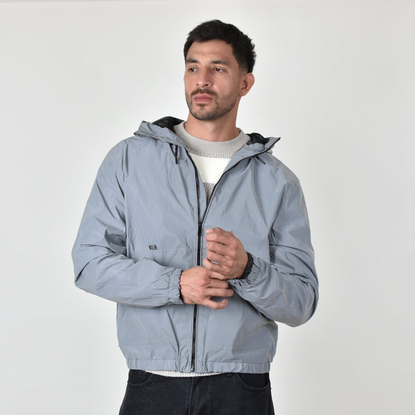 Chamarra Ligera Vizor Gris