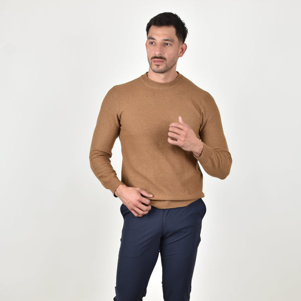 Suéter Tejido Waffle Café