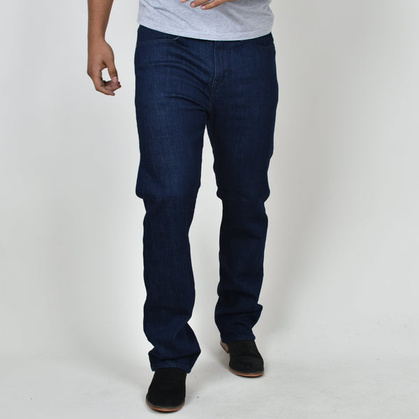 Pantalón de Mezclilla Regular Under Azul