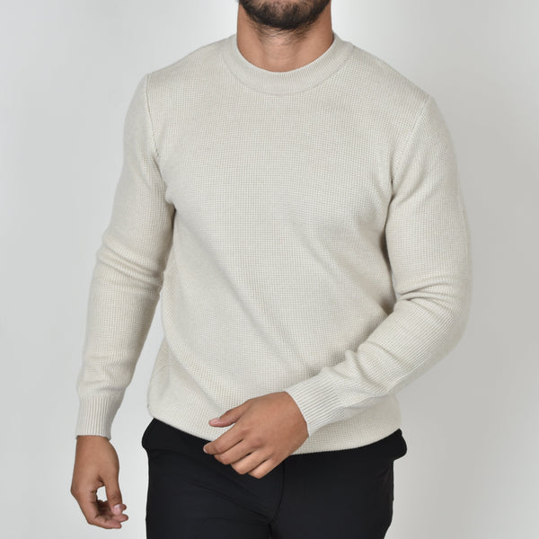 Suéter Tejido Estambul Beige