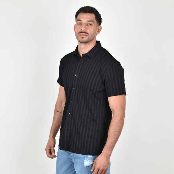 Camisa M.C. Luxury Negra