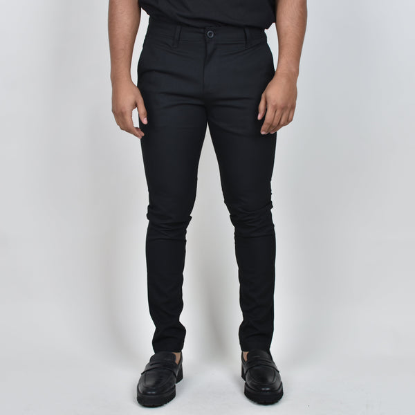 Pantalón de Vestir Moller Brand Slim Negro