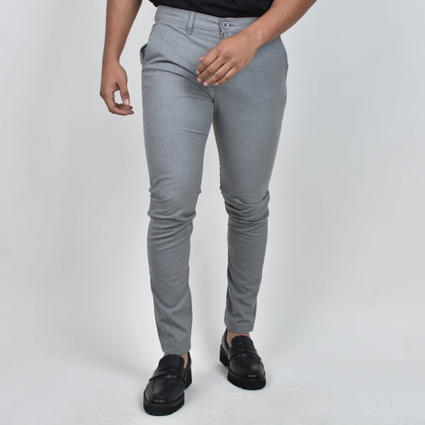 Pantalón de Vestir Moller Brand Slim Gris