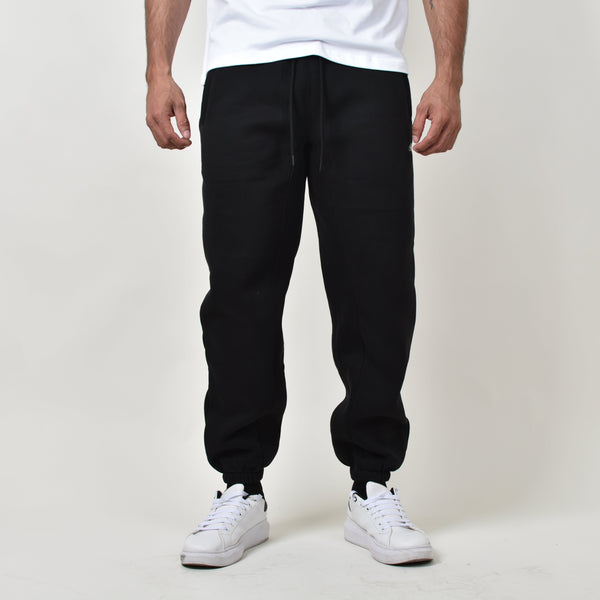 Pants Jogger Suavizado 350 gsm Heavy Cotton Negro