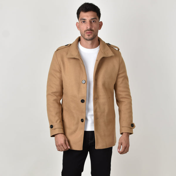 Abrigo Esencial MenSure Camel