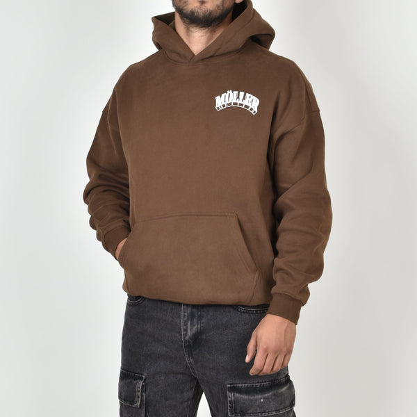 Sudadera Suavizada 350 gsm Moller 3D Café