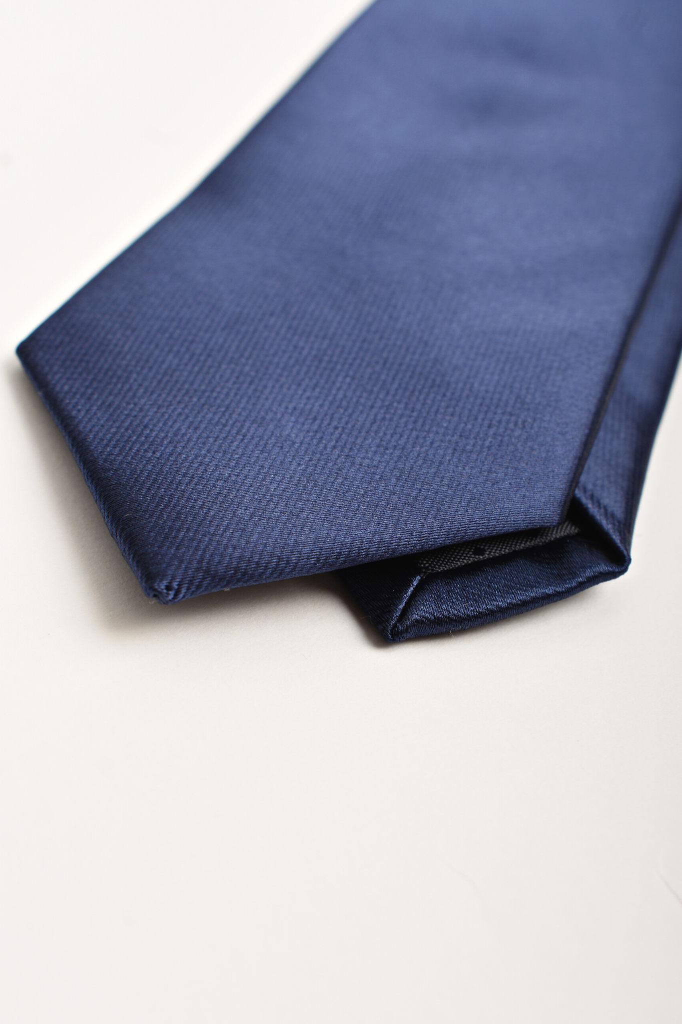 Corbata Azul Marino Lisa