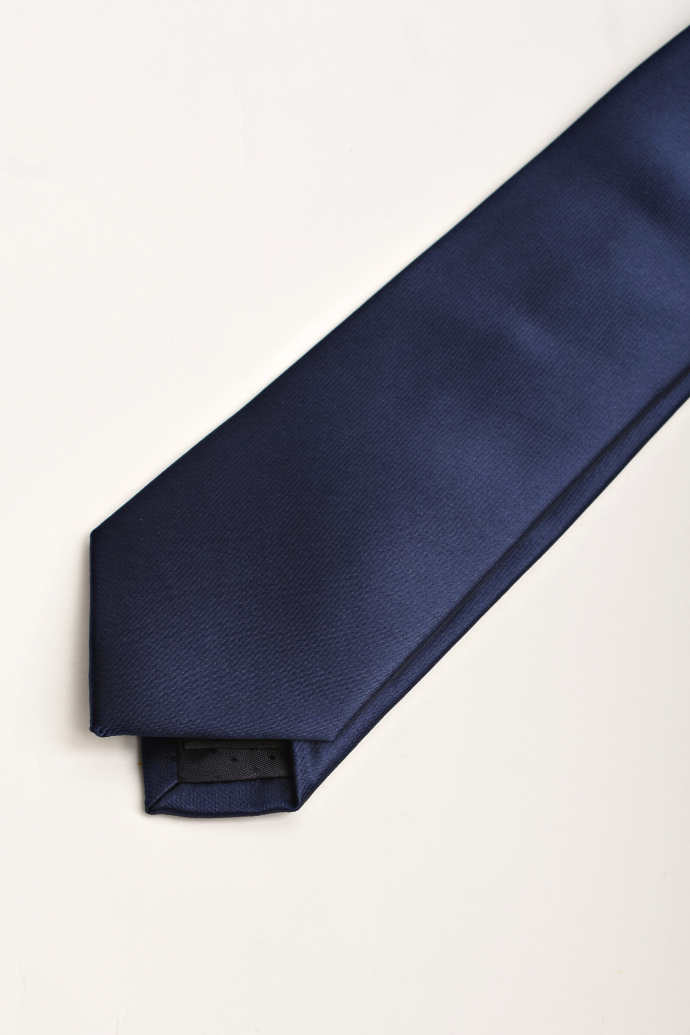 Corbata Azul Marino Lisa