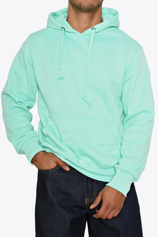 Hoodie Verde Aqua Lisa Slim Fit