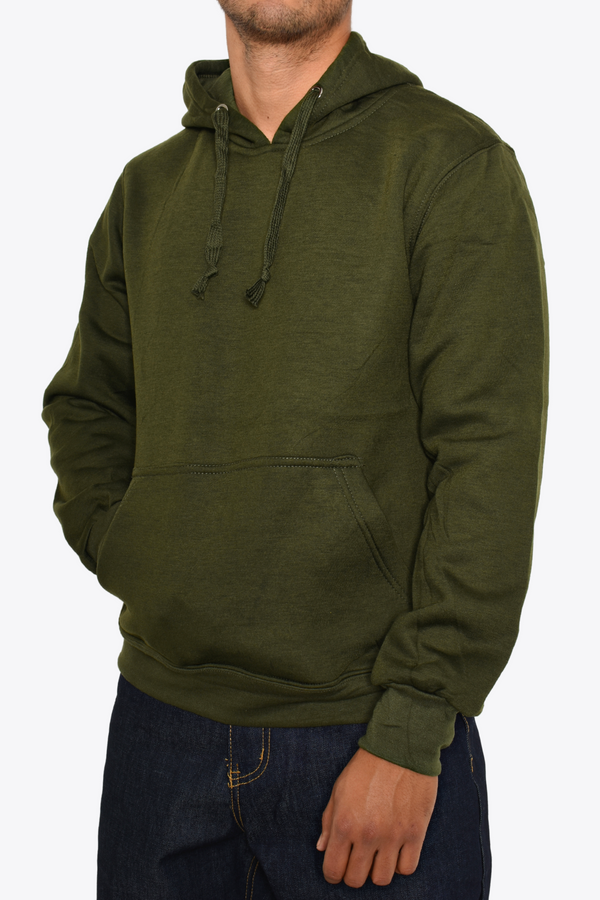 Hoodie Verde Olivo Lisa Slim Fit