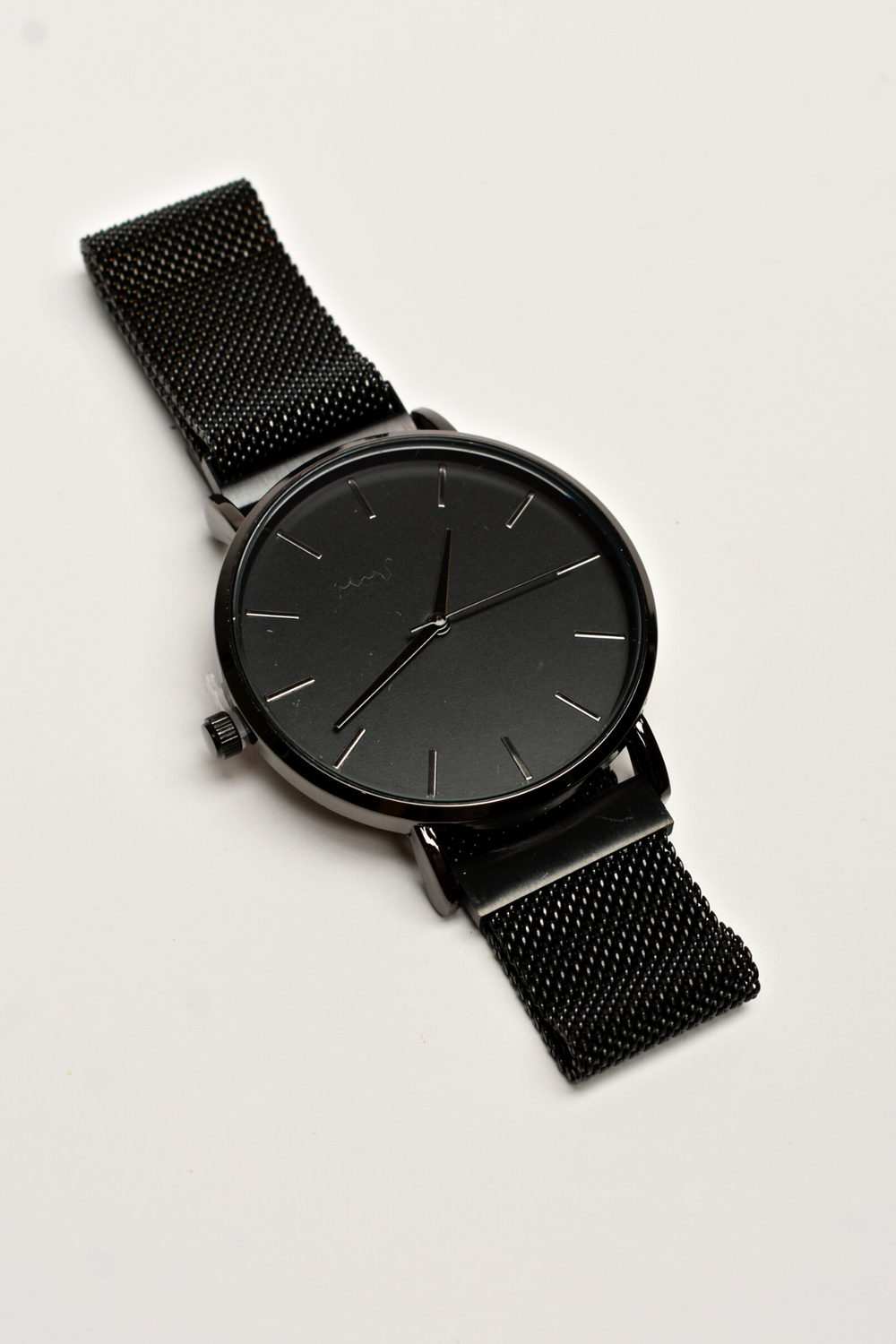 Reloj metal negro sale