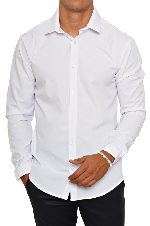 Camisa Blanca Sport Moller Antifluidos M.L.