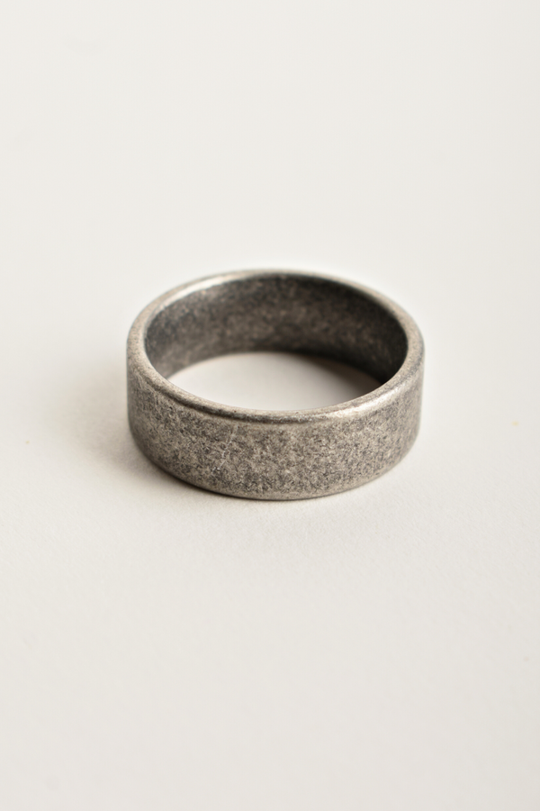 Anillo Gris Metálico