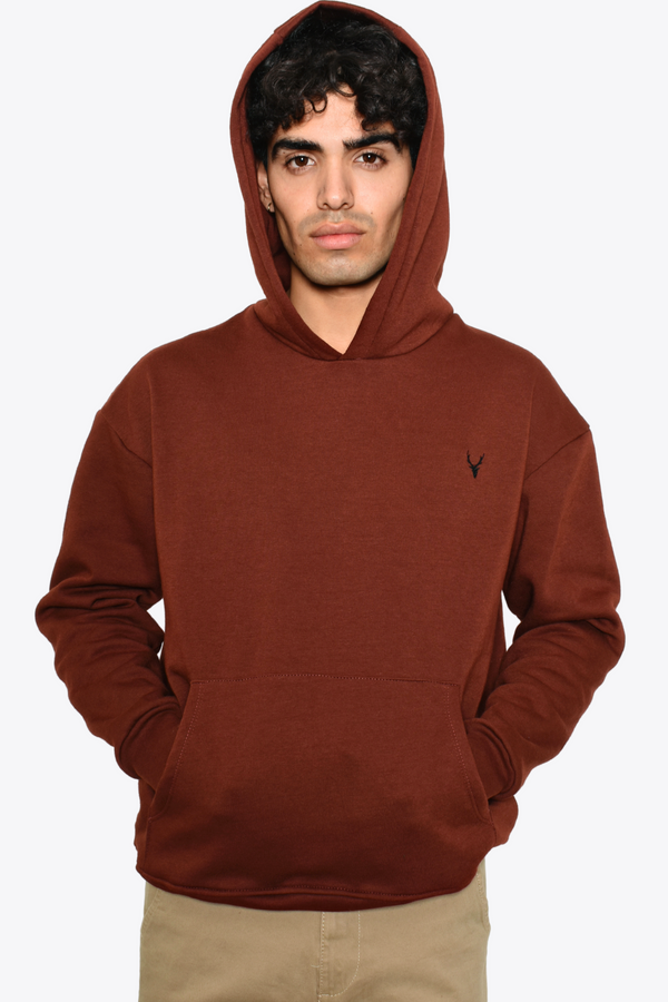 Hoodie Cafe Ladrillo Venado