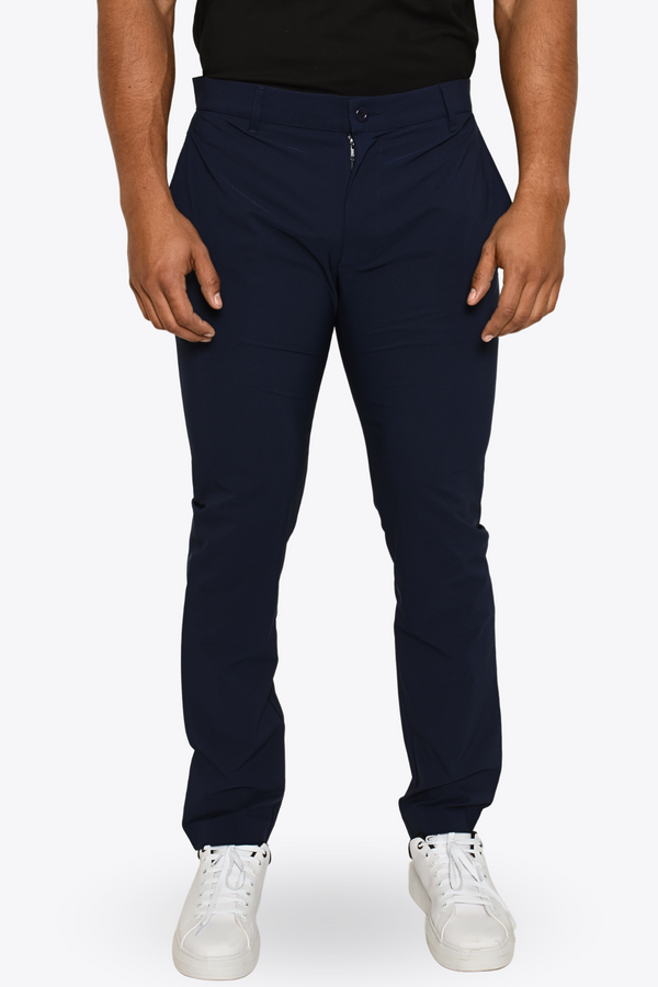 Pantalón Comfort 4way Strech Antifluido Azul Marino