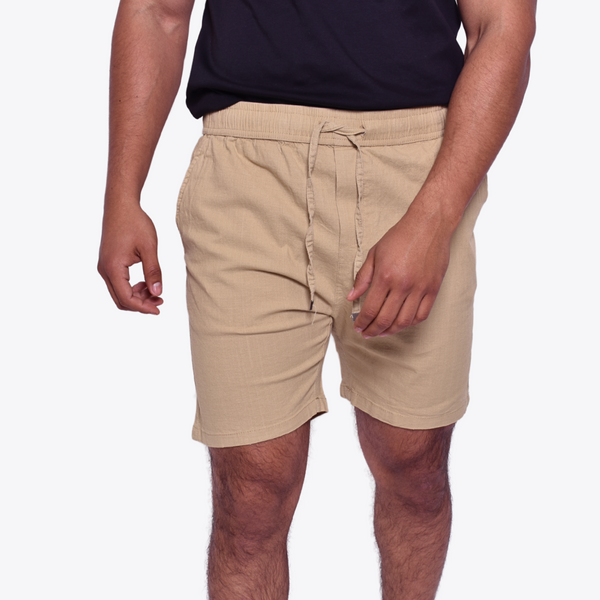 Short Tipo Lino Beige