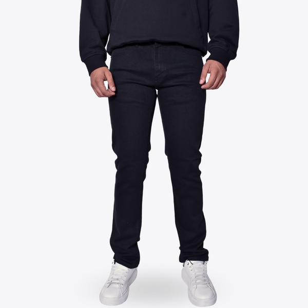 Pantalón de Mezclilla Kraven Slim Fit Negro