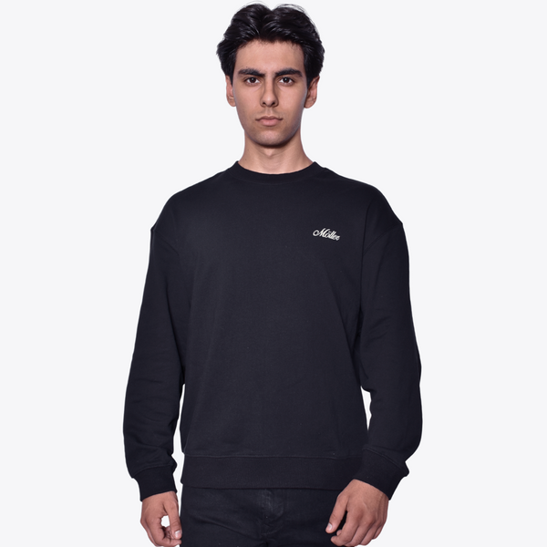 Suéter Raw Terry Moller Brand Negro