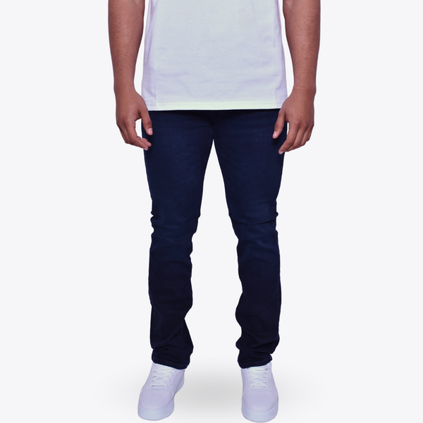 Pantalón de Mezclilla Acabado Marino Slim Fit Tiempos
