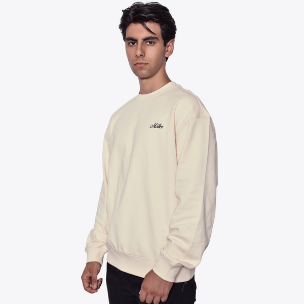 Suéter Raw Terry Moller Brand Beige
